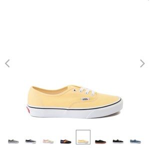 Light yellow vans